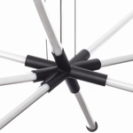 Citilux LUCIA CL217181 Люстра светодиодная подвесная Чёрная