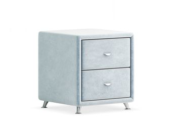 Тумбочка Bari 2/Бари 2 с доводчиком (ручка хром, с ножками) Velutto_032