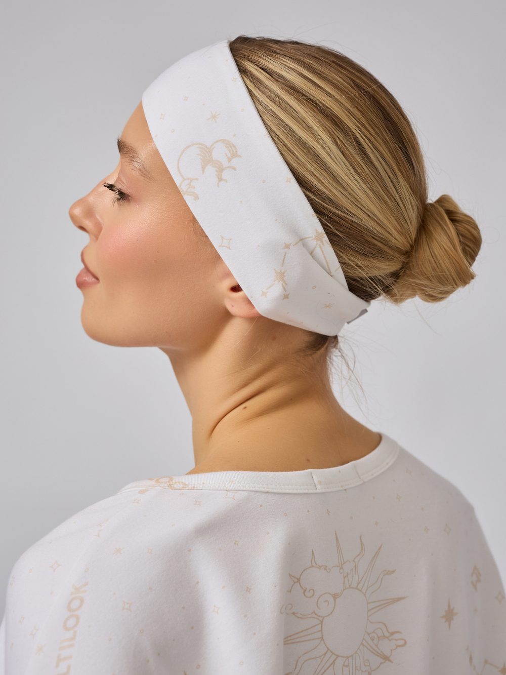 Пижама с брюками и лонгсливом "Зодиак"