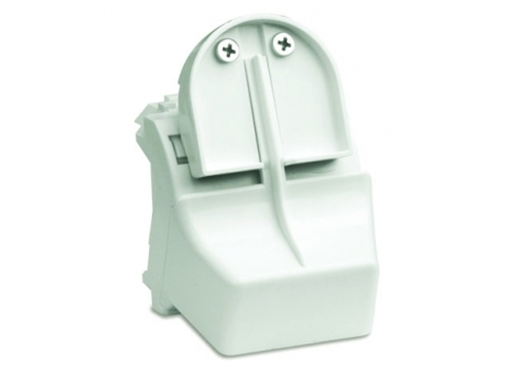 Адаптер для оптоволоконных разъемов 2хST, c системой пломбировки, белый, 2мод. DKC