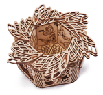 Механическая шкатулка из дерева Wood Trick Таинственный цветок