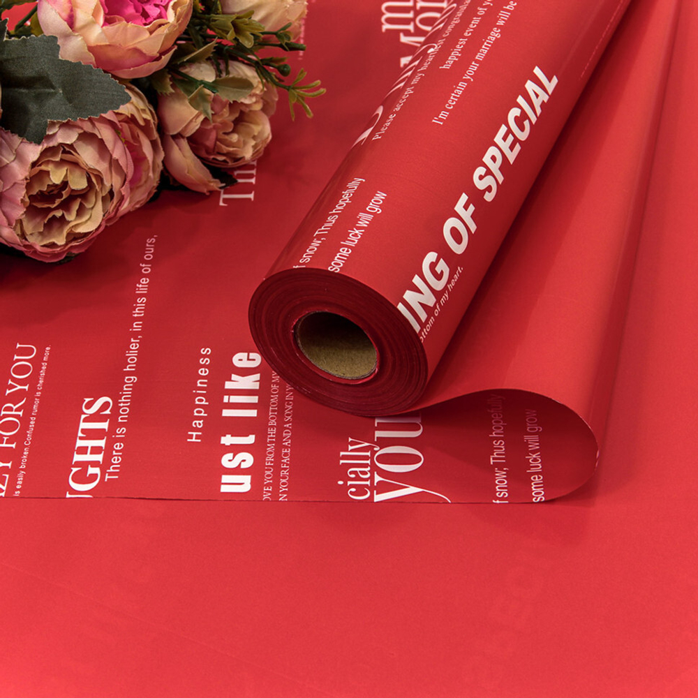 Пленка В рулоне 32 м х 58 см (Красный)