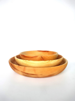 Деревянная тарелка Art of Siberia из массива сибирского кедра T229