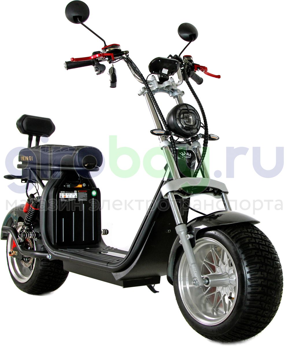 Электроскутер IKINGI X12 PRO 3000W - Черный фото №2