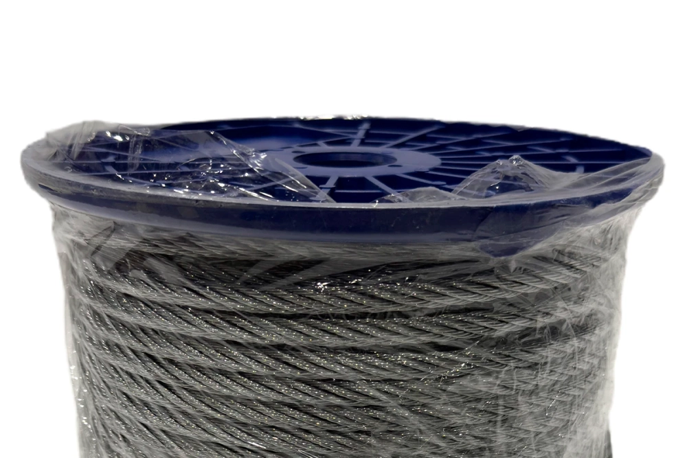 Трос для растяжки 8 мм 100 м DIN 3055