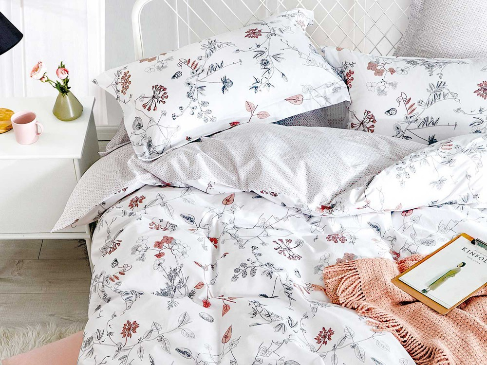 Постельное белье 2 спальное евро Asabella 1279-6