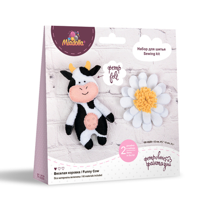 Набор для шитья "Miadolla" TF-0329 Веселая коровка