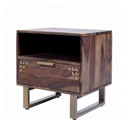 Прикроватная тумба Triangle, индийский палисандр