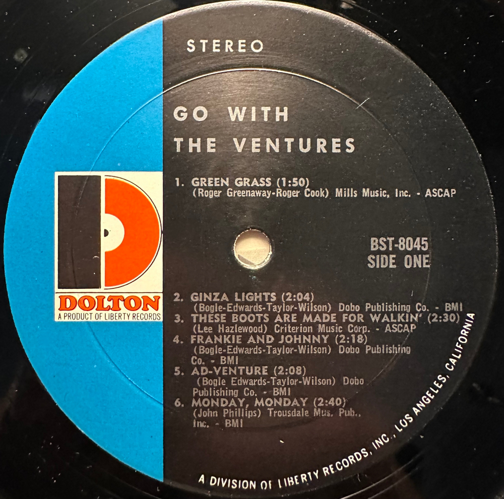 The Ventures - Go With The Ventures (США 1966г.)