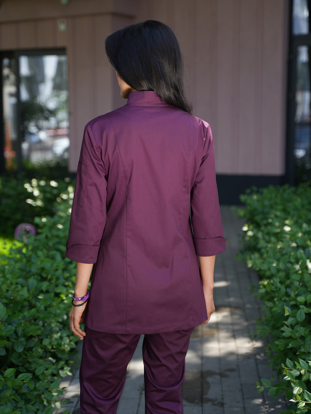 Китель поварской | Бл-318 к 3/4 статус стрейч