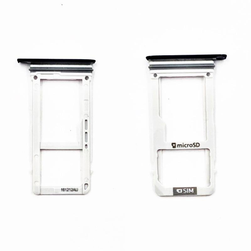 Контейнер SIM для Samsung A320F Черный