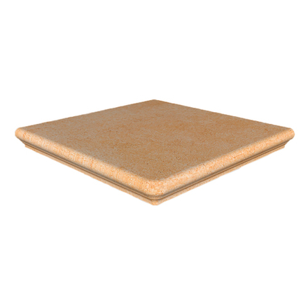 Клинкерная ступень угловая флорентинер WESTERWAELDER KLINKER MONTMARTRE 31210 NATURBEIGE 320х320х9,5 мм