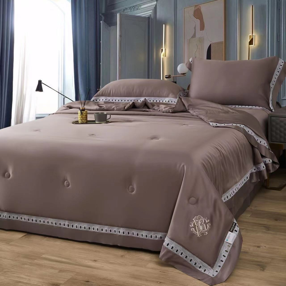 Постельное белье из тенселя Roberto Cavalli с одеялом