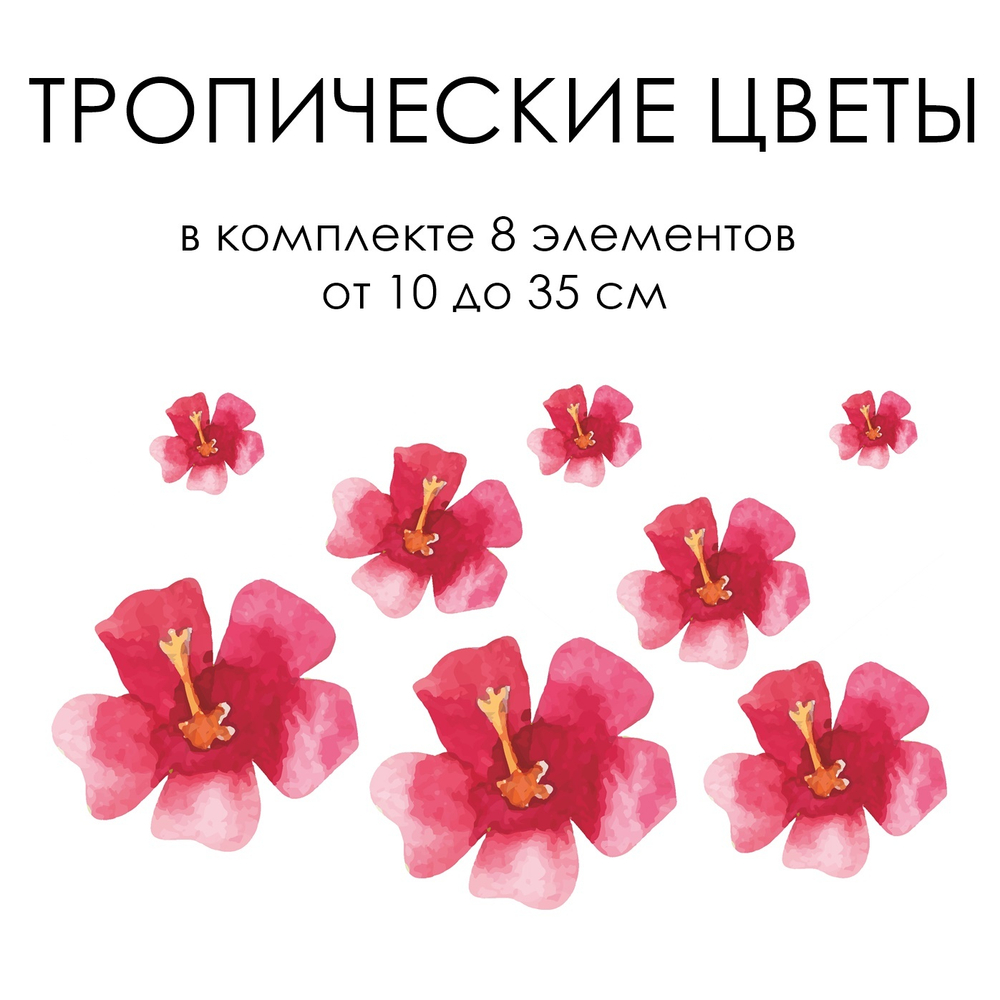 КОМБО стикеров ТРОПИКИ