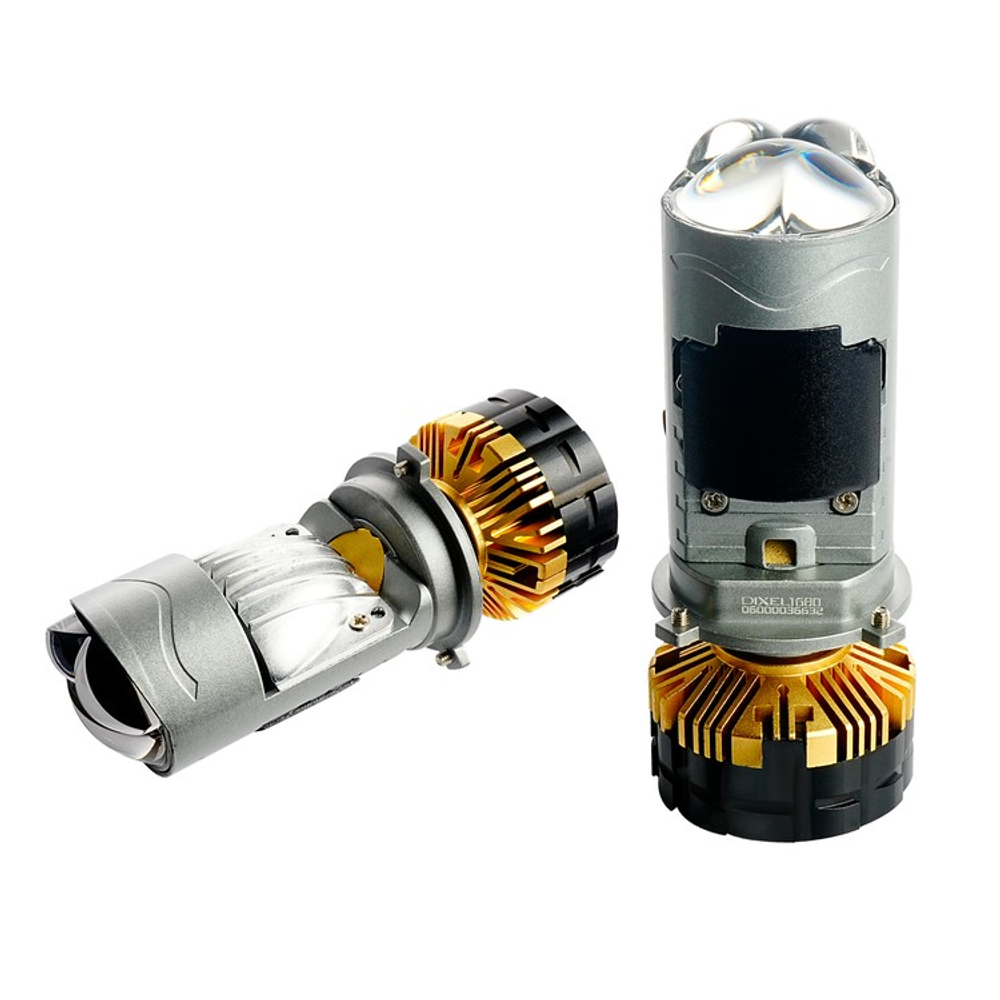 DIXEL Мини линзы B1 Double Laser LED H4 5500K 12В (2 шт.)