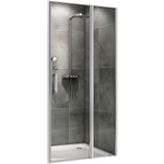 Душевая дверь Abber Sonnenstrand 110 AG04110S профиль Хром стекло прозрачное