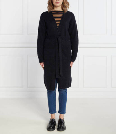 Хлопковый кардиган gabon Max Mara Leisure - черный(334605366)