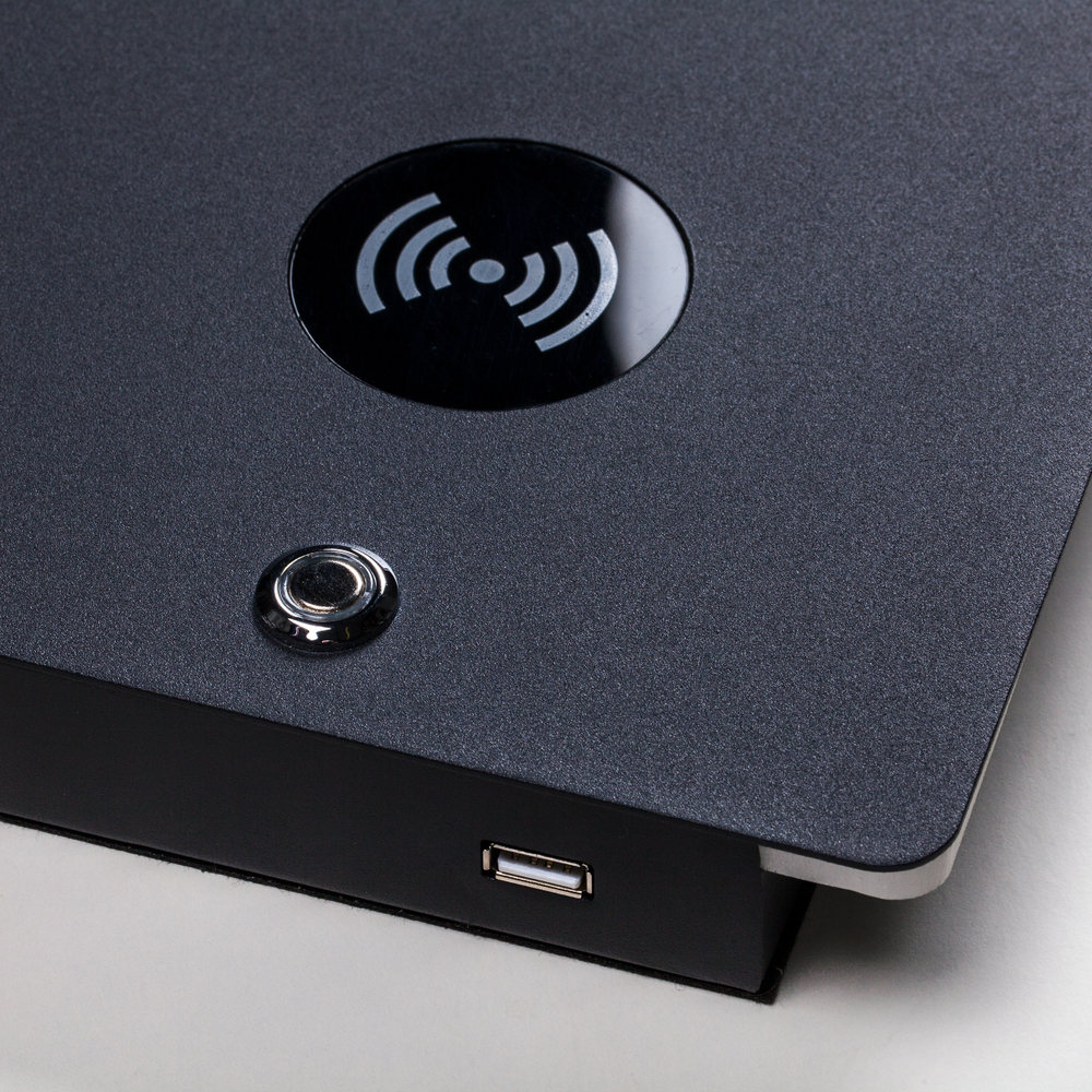 808537 Настольная лампа MURO 6W LED 400LM ЧЕРНЫЙ 3000K