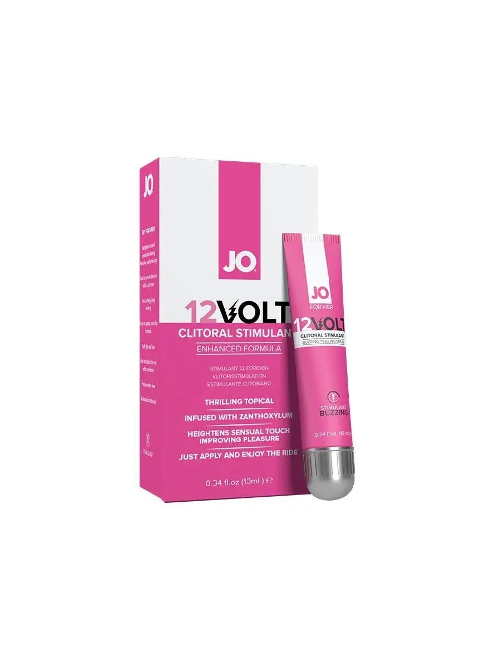 Возбуждающая сыворотка мощного действия JO Volt 12V - 10 мл.