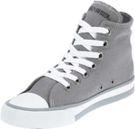 Высокие кеды Flora 4.25" Gray Canvas Hi-Top Harley-Davidson