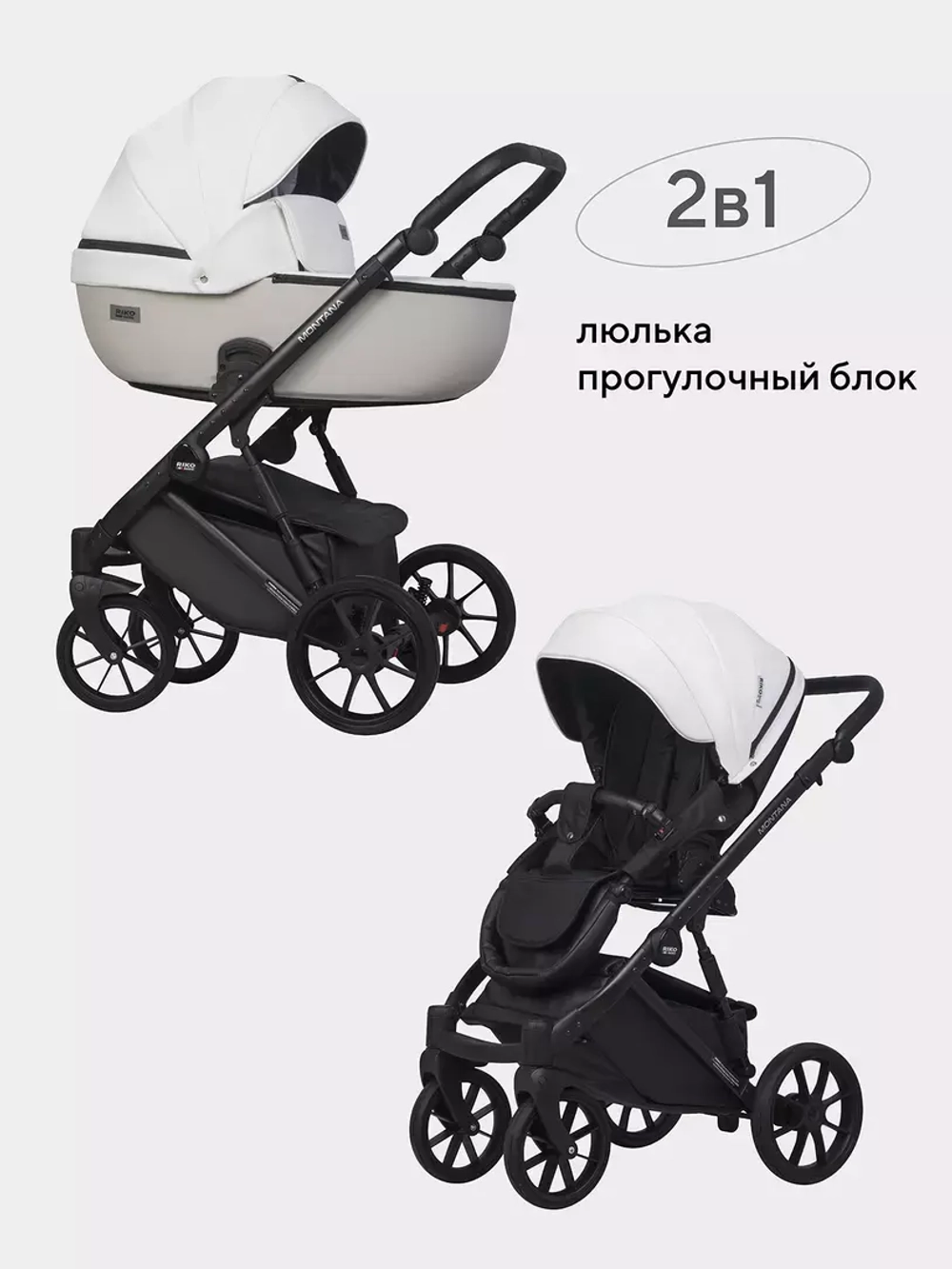 Коляска MONTANA ECCO (2 в 1) (RIKO BASIC)