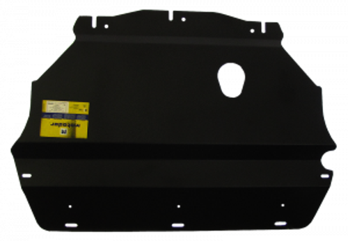 Усиленная защита Motodor картера двигателя, кпп. 3 мм, сталь. для Volkswagen Tiguan 2007-2011,Volkswagen Tiguan 2011-2016 арт.12705