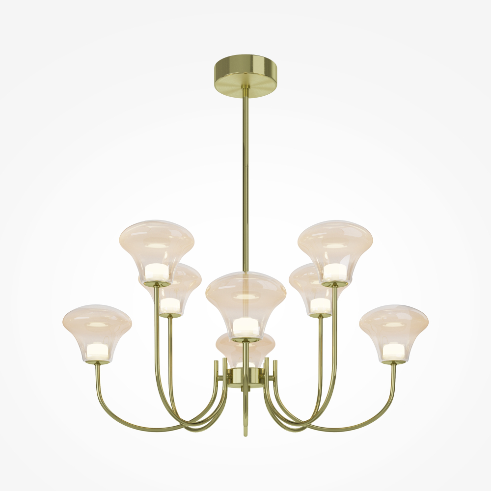 Подвесная светодиодная люстра Maytoni Dynasty MOD402PL-L30BS3K