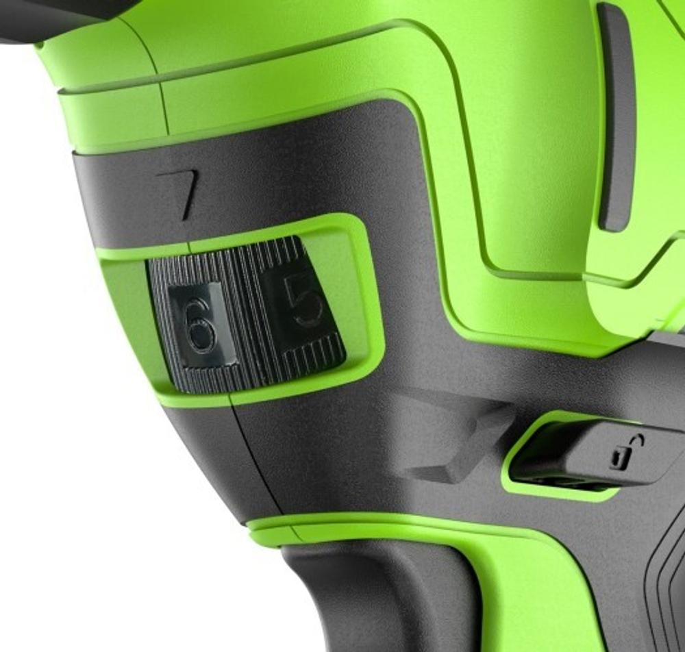 Пистолет для герметика аккумуляторный GREENWORKS G24CAU 24V, макс 310 мл, АКБ 2Ач и ЗУ 3501707UA