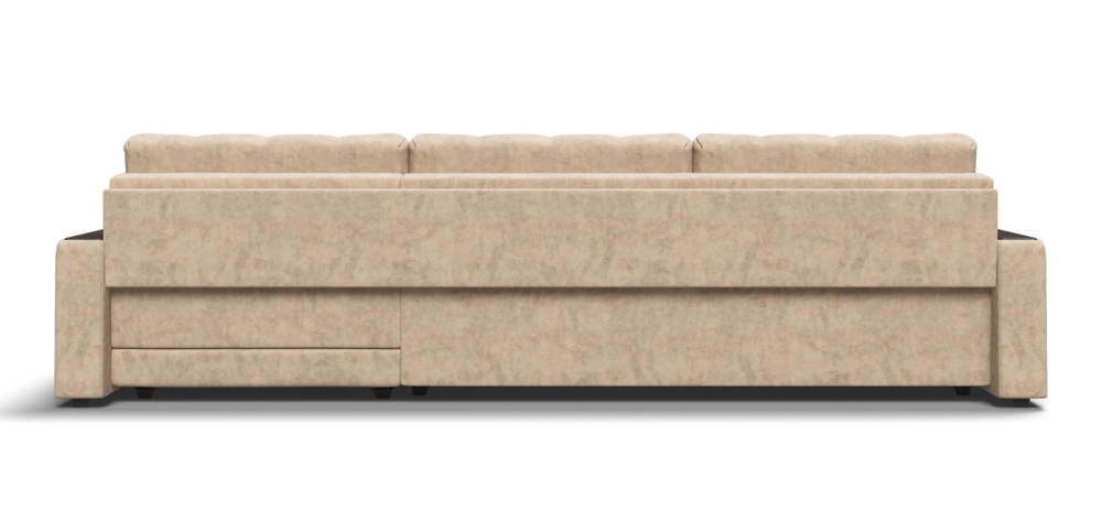 Угловой диван Босс Макс Велюр Роял шампань