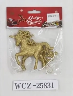 Подвеска «Сияющий единорог» 12 см, Белый