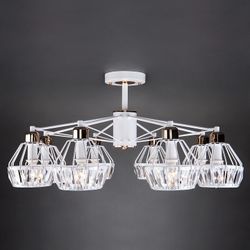 Люстра на штанге Eurosvet Lord 70075/8 белый