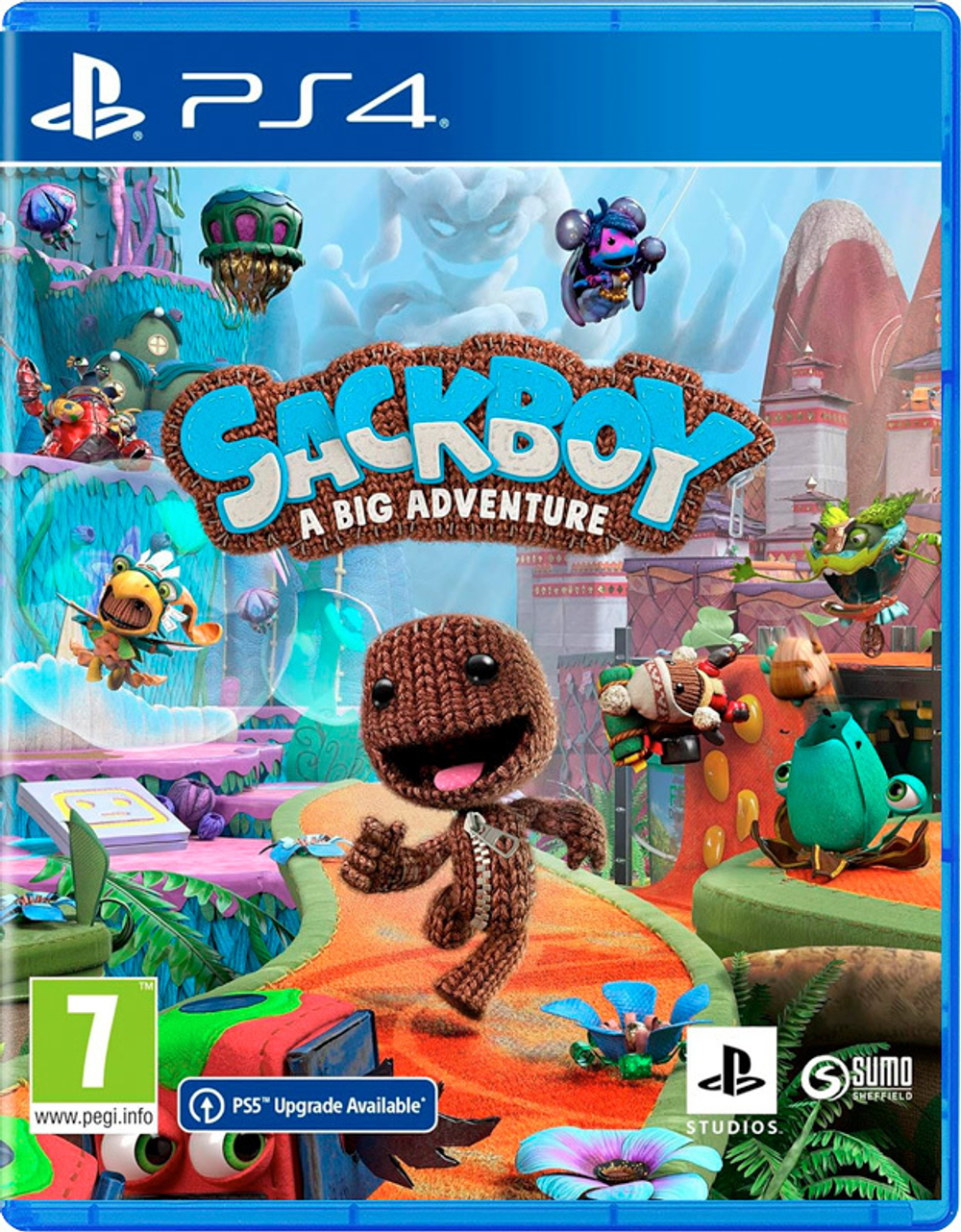 Игра Sackboy: A Big Adventure (Сэкбой: Большое Приключение) (Английская версия) для PlayStation 4