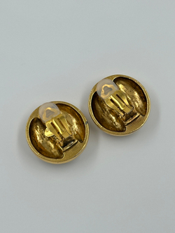 Клипсы с кристаллами Chanel