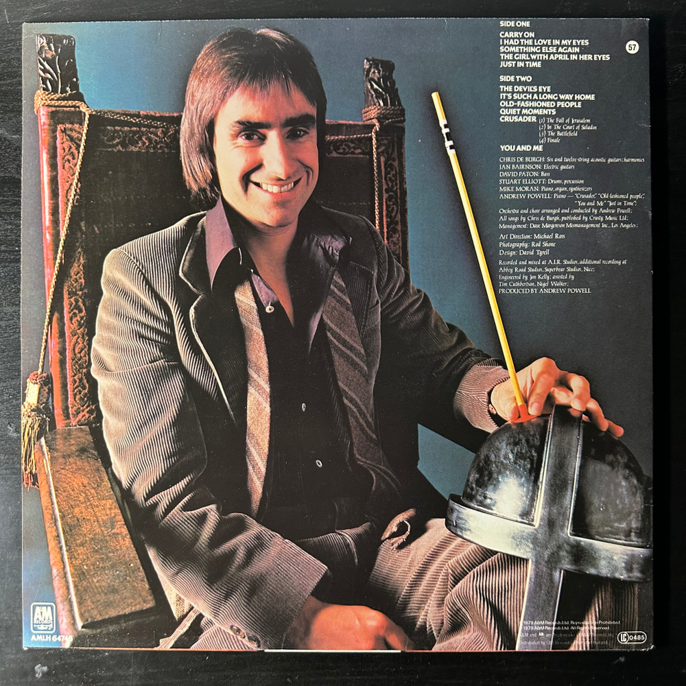 Chris de Burgh - Crusader (Голландия 1979г.)