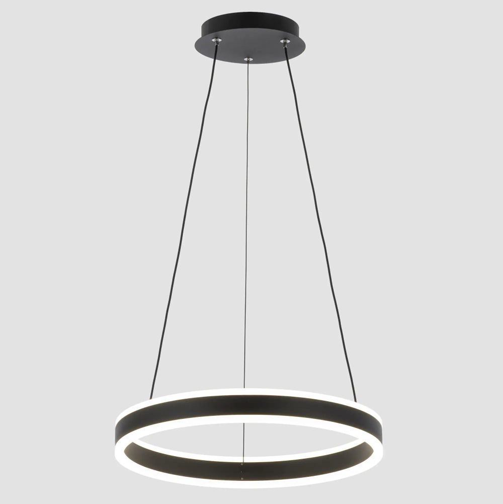 Citilux Дуэт CL719401 LED Люстра подвесная Черная