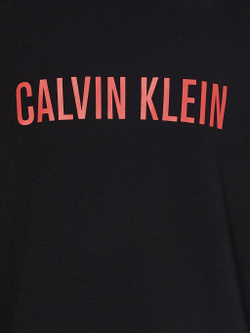 Мужская теннисная кофта Calvin Klein L/S Sweatshirt - black w/strawberry shake