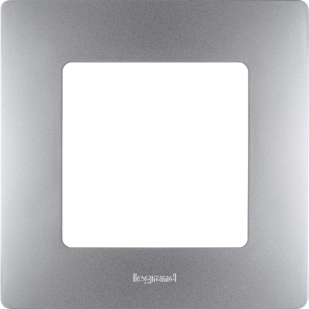 Рамка 1 пост алюминий ETIKA Legrand