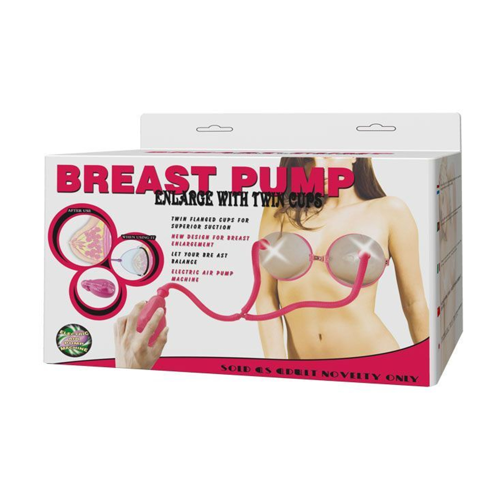 Вакуумная помпа для груди с автооткачкой воздуха