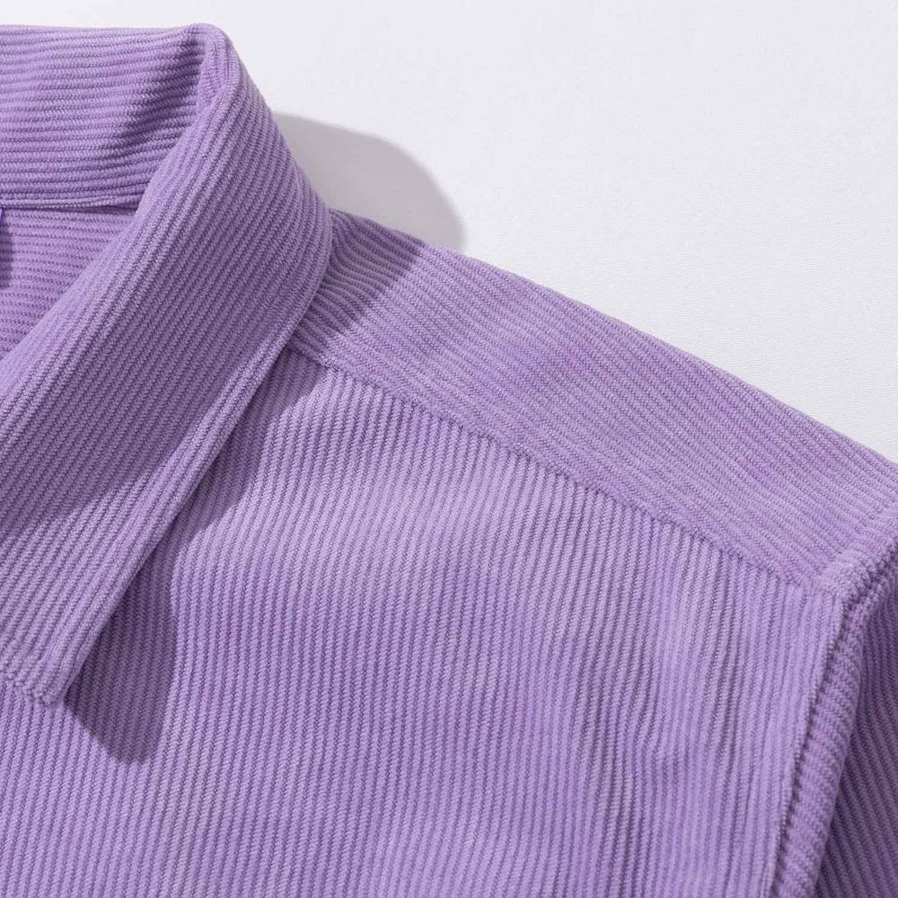 Рубашка YMKASHIX Velvet Фиолетовая