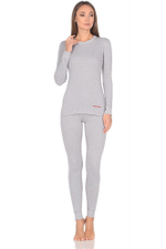 Термобелье женское Cotton Comfort EveryDay MCLCCEL0102 серый меланж Montero