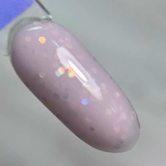 Камуфлирующая база с пайетками №04 ТМ &quot;HIT gel&quot;, 9 мл