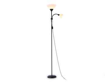 Светильник напольный с выключателем на проводе 1*E27/1*E14 TR97629/2 BK чёрный Traditional Floor Ambrella