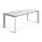 Стол Atta 160 (220) x90 керамика белый