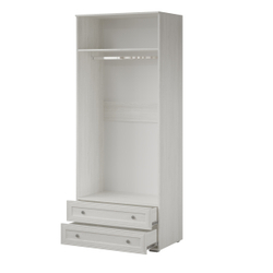 Шкаф двухстворчатый с зеркалом РШ-24 Ричард, Ясень анкор светлый