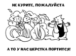Плакат "Не курите, пожалуйста"