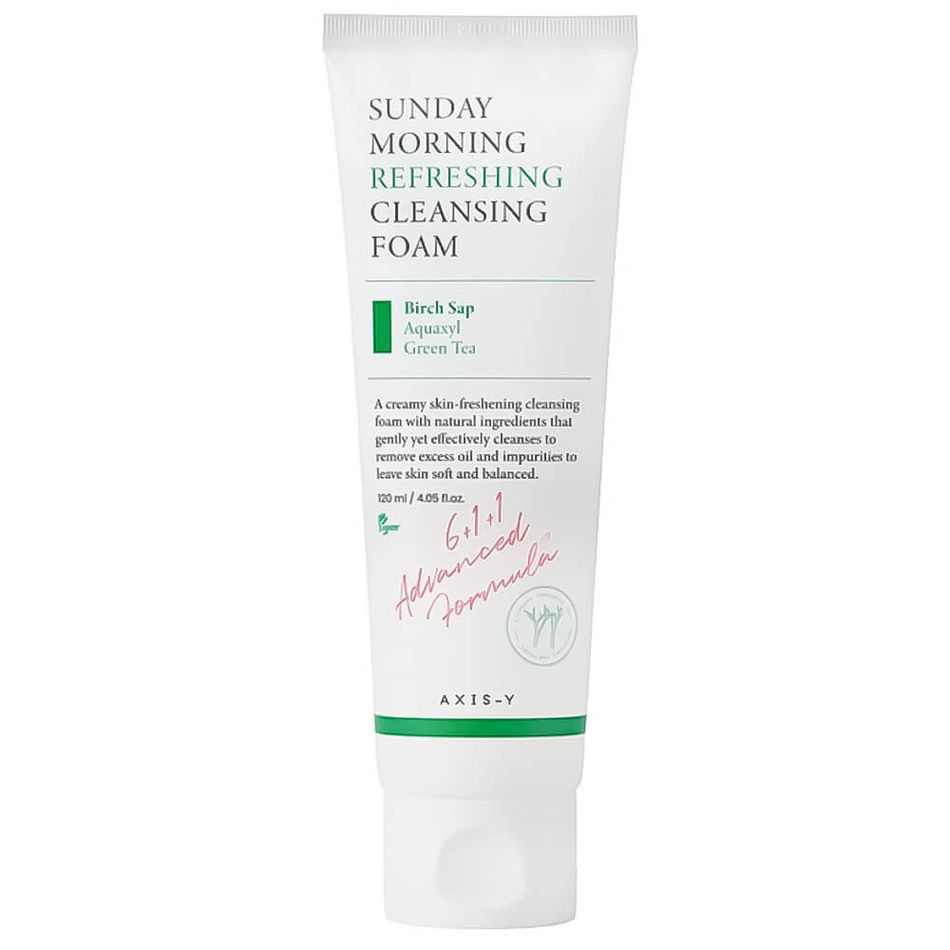 Увлажняющая пенка Axis-Y Sunday Morning Refreshing Cleansing Foam 120мл