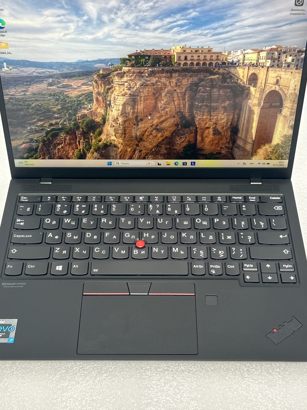 Ноутбук Lenovo ThinkPad X1 Nano Gen 1 (20UN005MRT) 13"/Intel Core I7-1160G7/RAM 16GB/SSD 512GB/Intel Iris Xe/2160*1350/IPS/Windows 11/Подсветка кл-ры: LED/черный