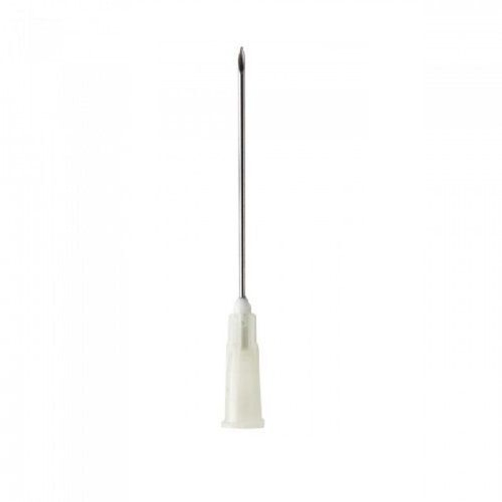 Игла одноразовая инъекционная стерильная 16G 1.6х40 мм, цвет белый/прозрачный, 100 шт.