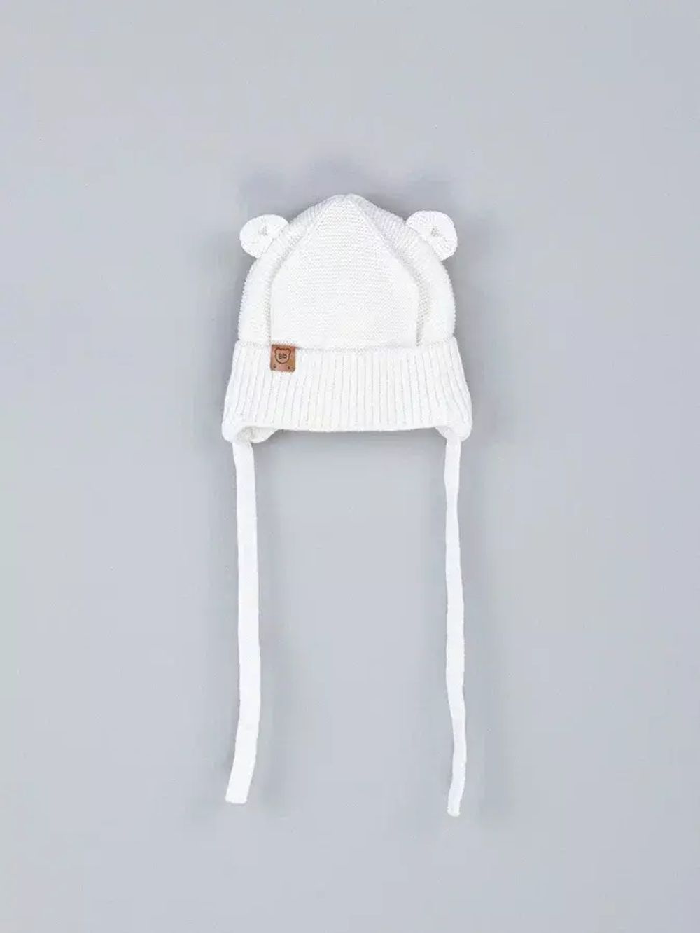 Шапка хлопковая на подкладе "Молоко" 0+