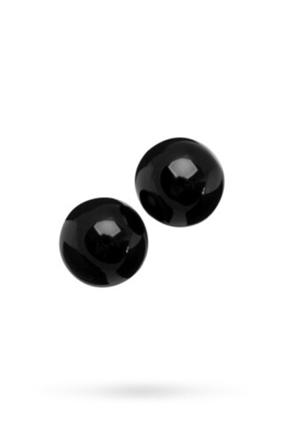 Вагинальные шарики из стекла Sexus Glass (Цвет: черный)